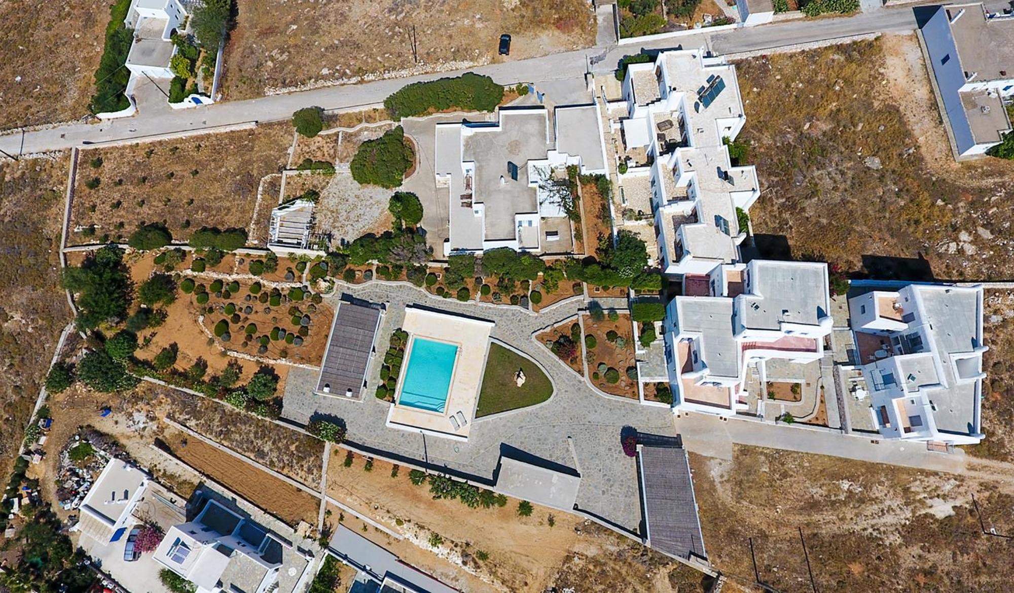 Amelie Villa With Pool And Amazing Sea Views, Paros Márpissa Extérieur photo